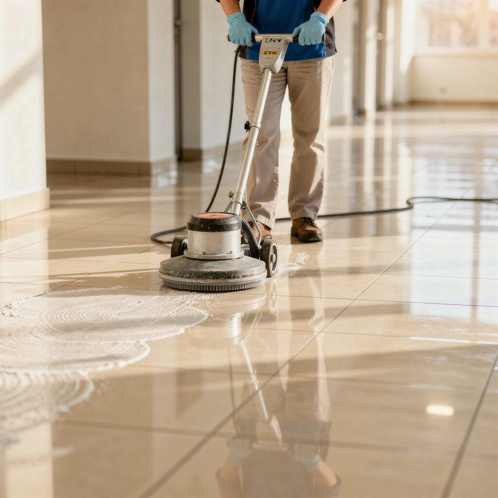 Gründliche Grundreinigung und Pflege – Gebäude- und Hausmeisterservice Baas