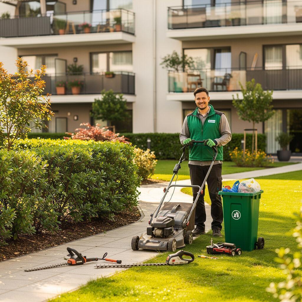 Pflege von Wohnanlagen – Gebäude- und Hausmeisterservice Baas