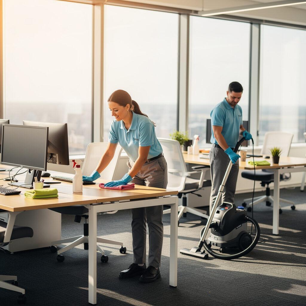 Reinigung von Bürogebäuden – Gebäude- und Hausmeisterservice Baas